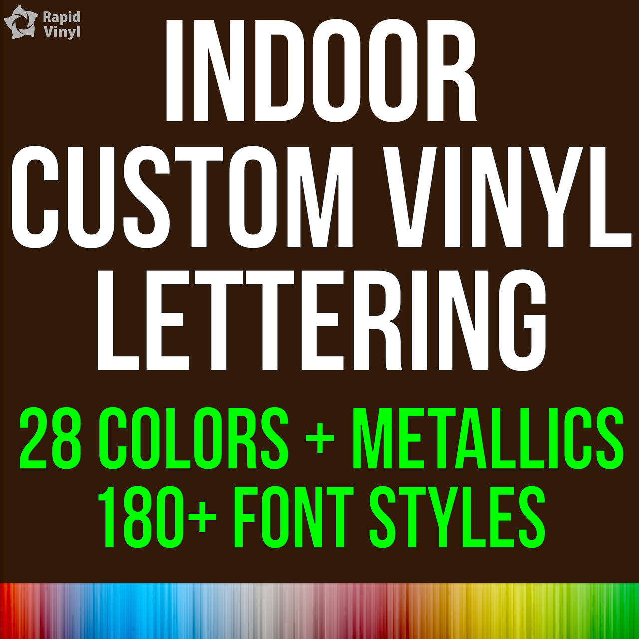Custom Indoor Lettering