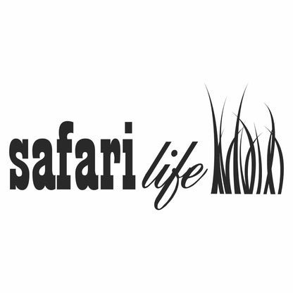 Safari Life Vinyl Wall Decal