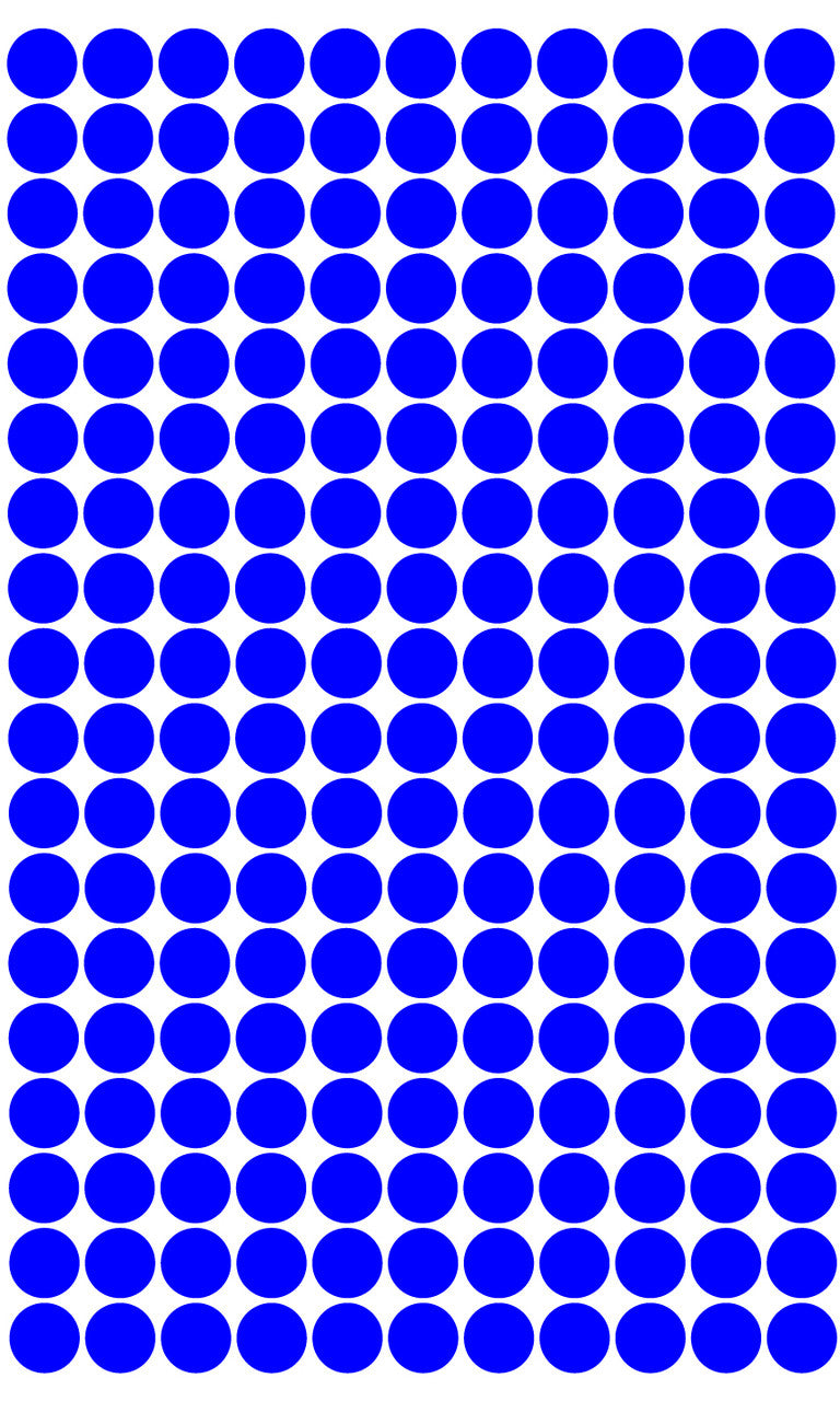 Polka Dots Peel & Stick 0.50" to 3.00" (Interior/Indoor)