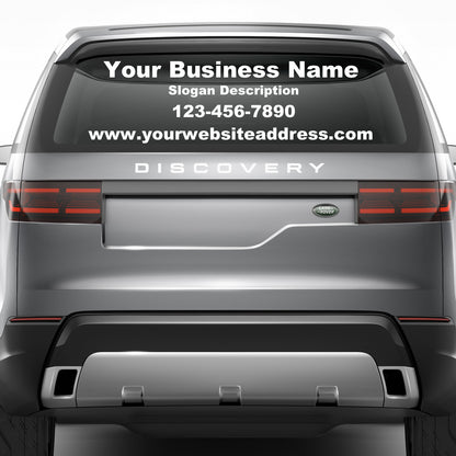 Custom Business Banner