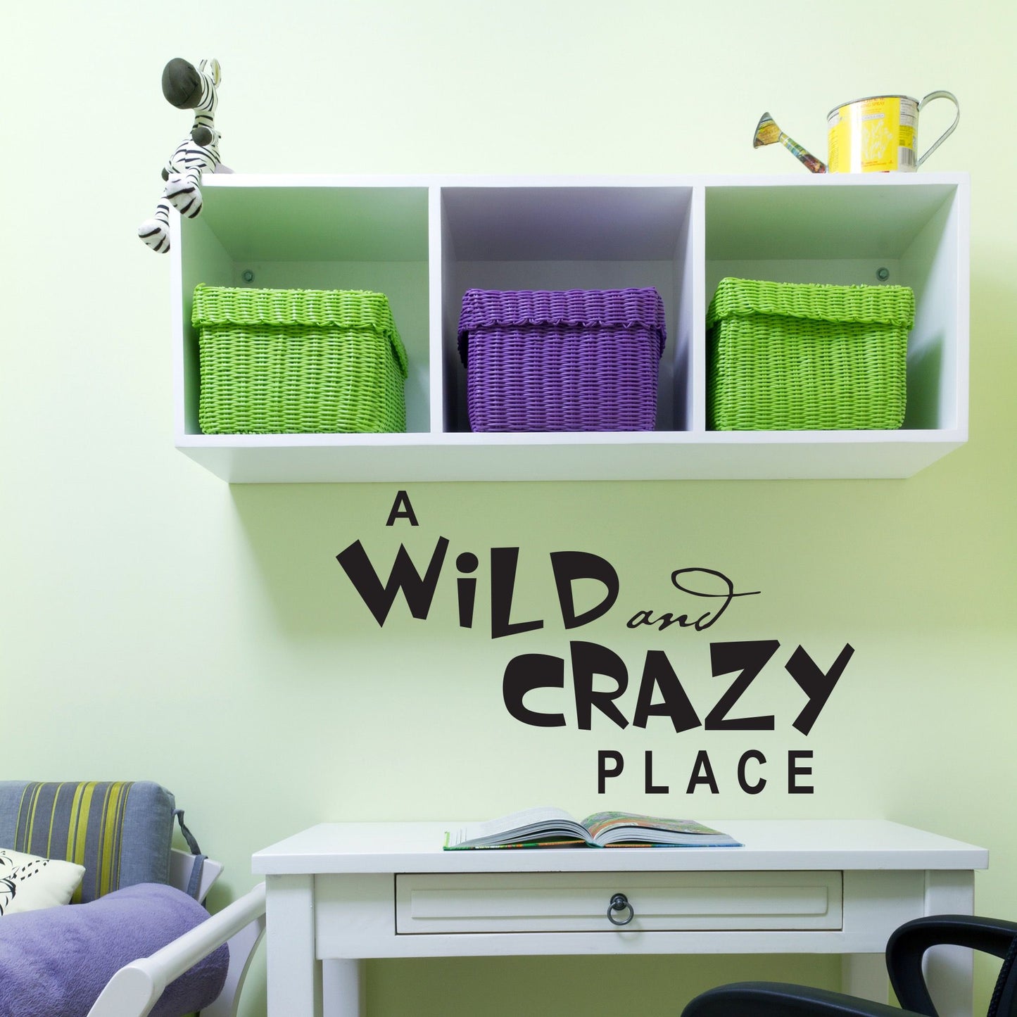 A Wild and Crazy Place Vinyl Wall Decal
