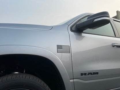 U.S.A. Patriotic Flag Vehicle Decal (x2)